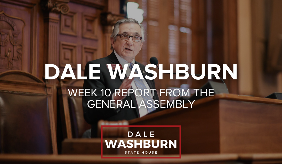 Week 10 Legislative Session Recap